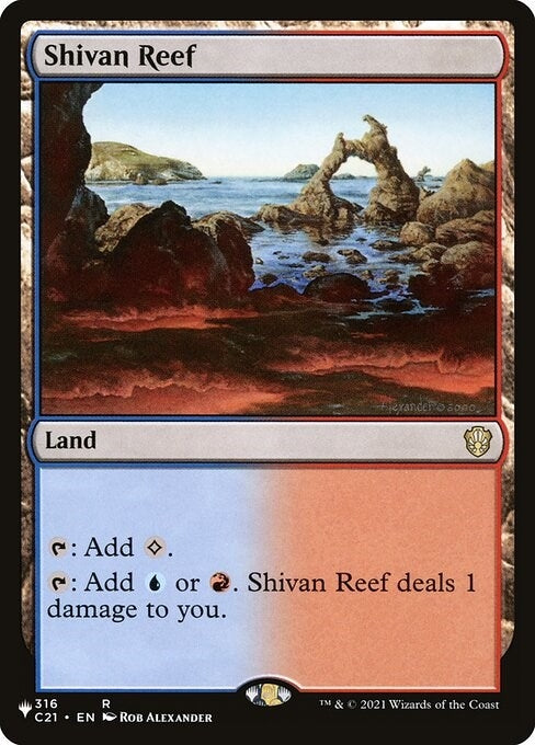 Shivan Reef (316) [LIST] - MTG Single