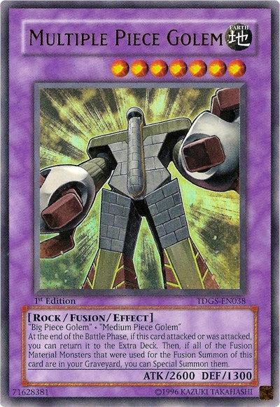 Multiple Piece Golem (38) - YuGiOh Single