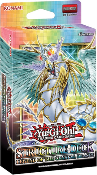 Legend of the Crystal Beasts Structure Deck [1st Edition] (SDCB) - YuGiOh Sealed