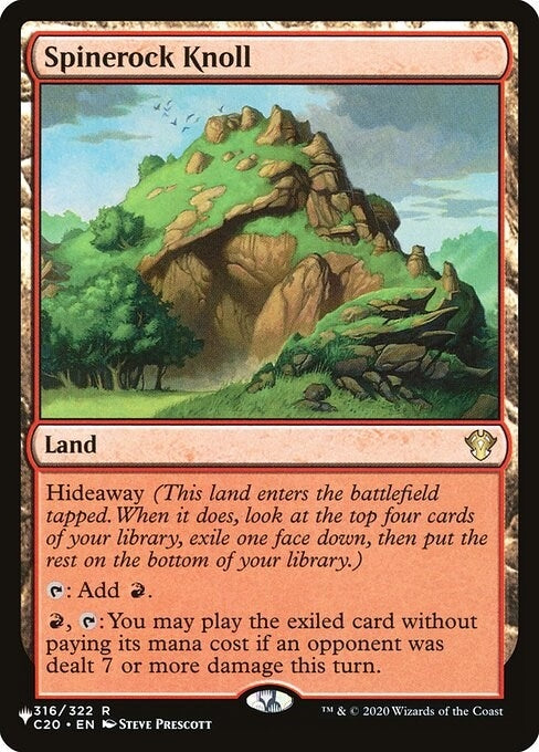 Spinerock Knoll (316) [LIST] - MTG Single