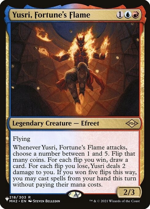 Yusri Fortune’s Flame (218) [LIST] - MTG Single