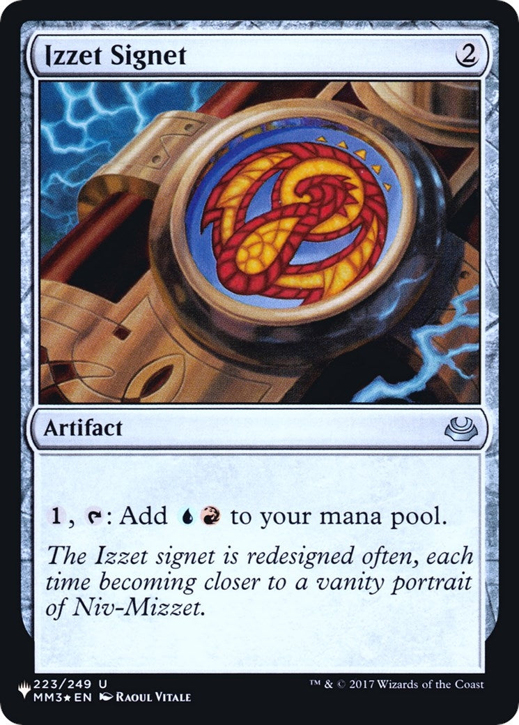 Izzet Signet (223) [LIST] - MTG Single