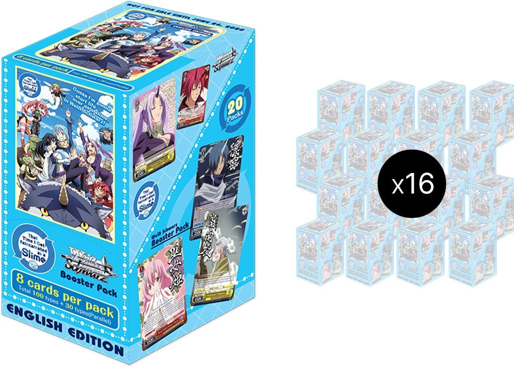 That Time I Got Reincarnated as a Slime Booster Box Case [1st Edition] [TSK/S70] - Weiss Schwarz Sealed