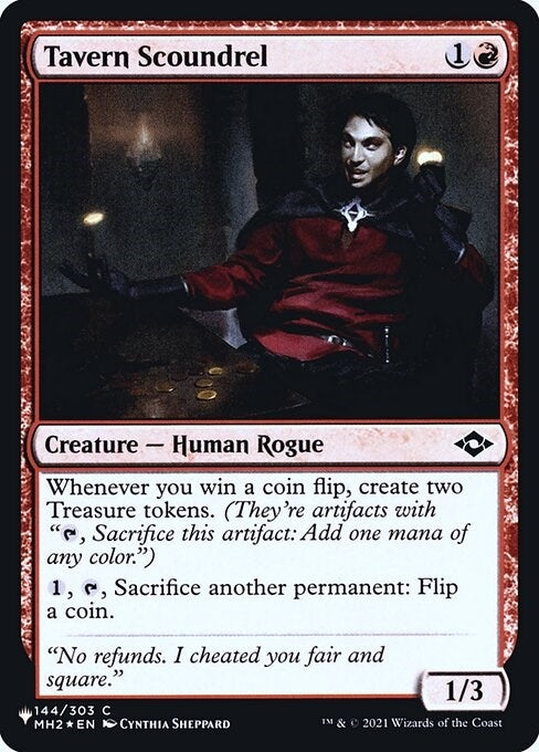 Tavern Scoundrel (144) [LIST] - MTG Single