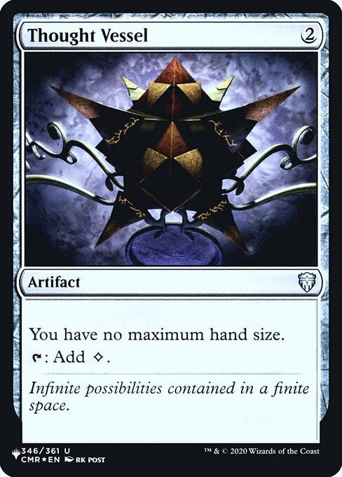 Thought Vessel (CMR) (346) [LIST] - MTG Single