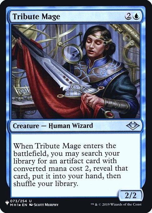 Tribute Mage (73) [LIST] - MTG Single