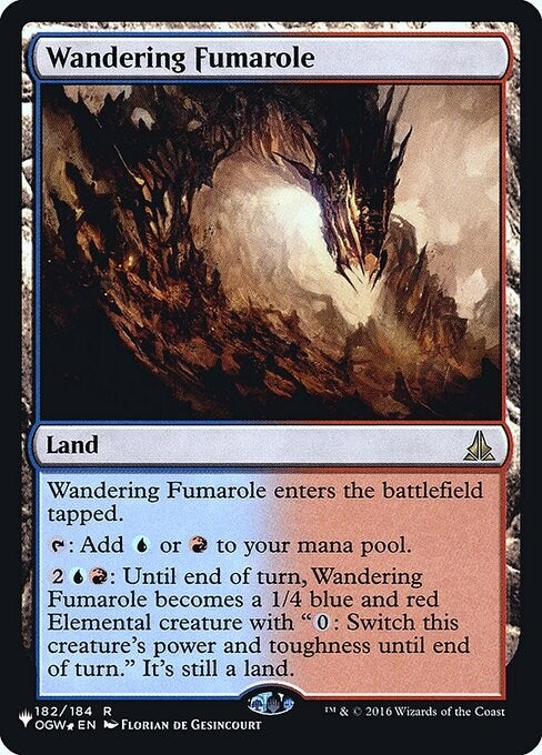 Wandering Fumarole (182) [LIST] - MTG Single