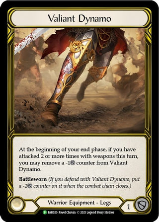 Image for Valiant Dynamo (Golden) - FAB020 (FAB020) - Flesh and Blood TCG
