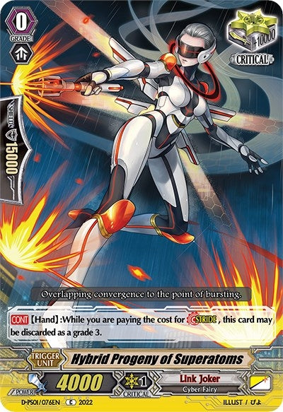 Hybrid Progeny of Superatoms (1076) [D-PS01] - Cardfight Vanguard Single