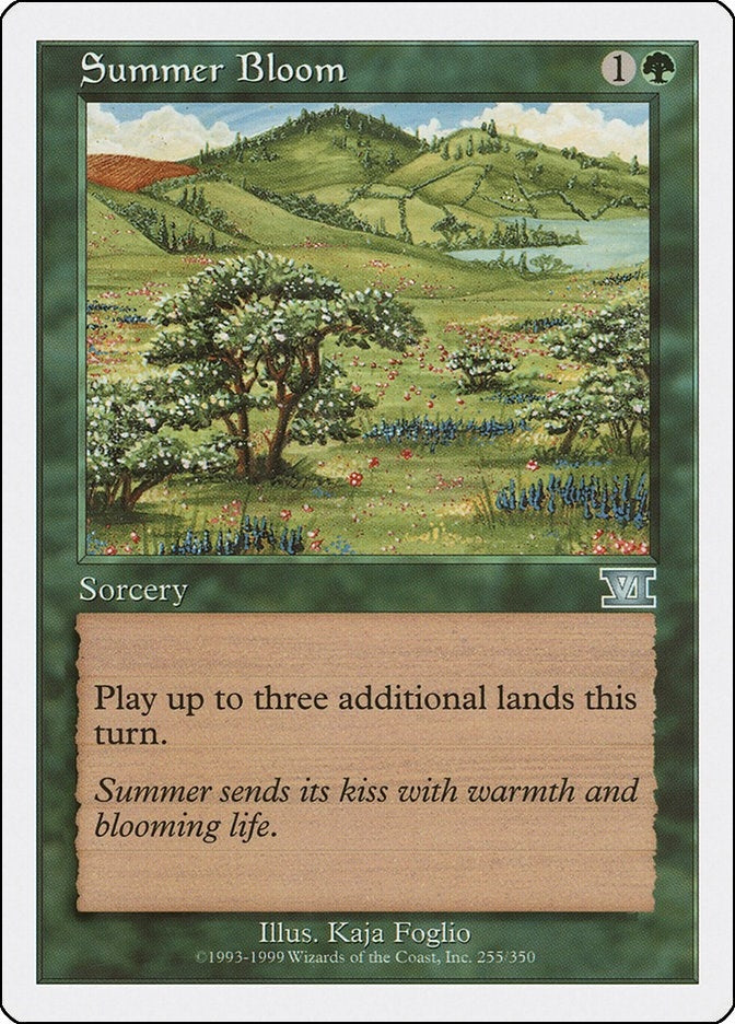 Summer Bloom (255) [6ED] - MTG Single