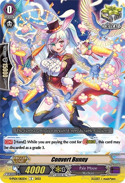 Convert Bunny (1082) [D-PS01] - Cardfight Vanguard Single