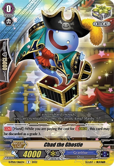 Chad the Ghostie (1086) [D-PS01] - Cardfight Vanguard Single