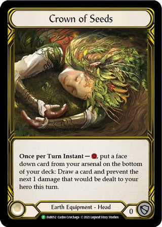 Crown of Seeds (Golden) (52) [PR] - Flesh and Blood TCG Single