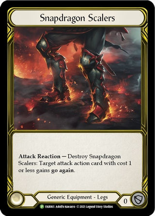 Snapdragon Scalers (Golden) (65) [PR] - Flesh and Blood TCG Single