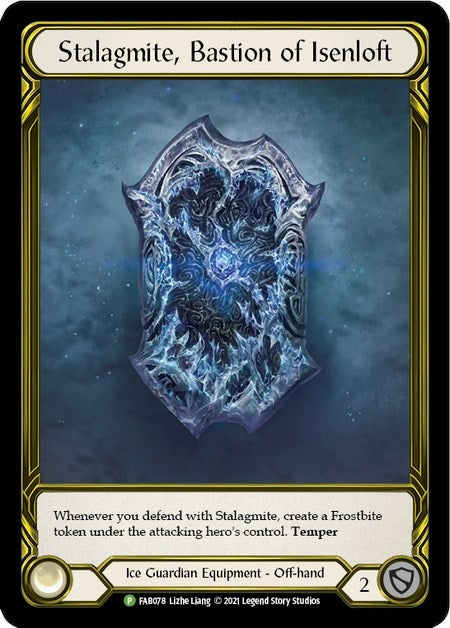 Stalagmite Bastion of Isenloft (Golden) (78) [PR] - Flesh and Blood TCG Single