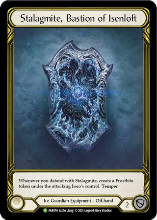 Stalagmite Bastion of Isenloft (Golden) (78) [PR] - Flesh and Blood TCG Single