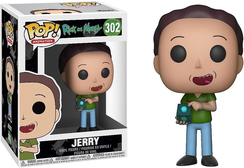 Rick and Morty: Jerry (302) [POP!] - Funko Sealed