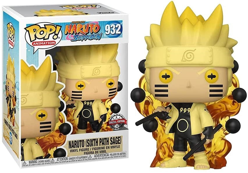 Naruto Shippuden: Naruto (Sixth Path Sage) (Specialty Series) (932) [POP!] - Funko Sealed