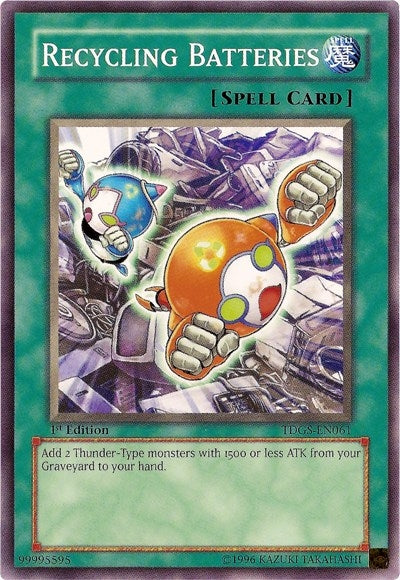 Recycling Batteries (61) - YuGiOh Single