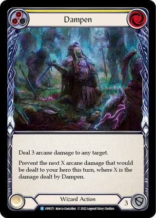 Dampen (Yellow) (171) [UPR] - Flesh and Blood TCG Single
