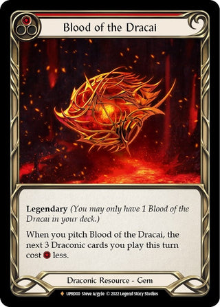 Blood of the Dracai (0) [UPR] - Flesh and Blood TCG Single