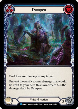 Dampen (Blue) (172) [UPR] - Flesh and Blood TCG Single