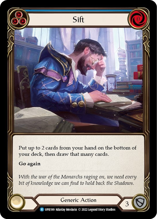 Sift (Blue) (199) [UPR] - Flesh and Blood TCG Single
