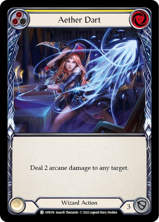 Aether Dart (Yellow) (174) [UPR] - Flesh and Blood TCG Single
