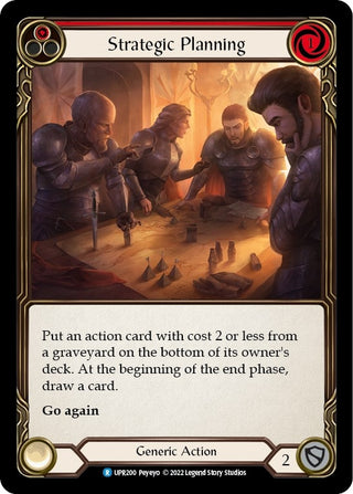 Strategic Planning (Red) (200) [UPR] - Flesh and Blood TCG Single