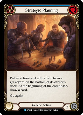 Strategic Planning (Blue) (202) [UPR] - Flesh and Blood TCG Single