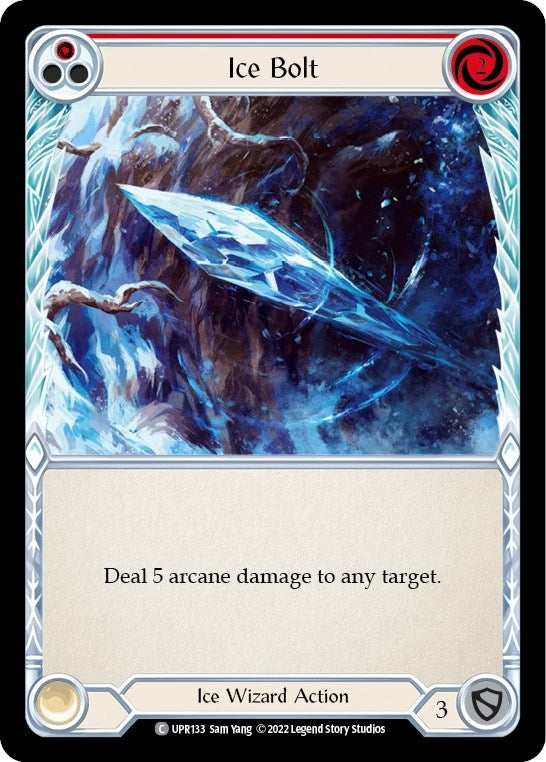 Ice Bolt (Red) (133) [UPR] - Flesh and Blood TCG Single