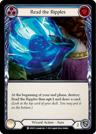 Read the Ripples (Blue) (178) [UPR] - Flesh and Blood TCG Single