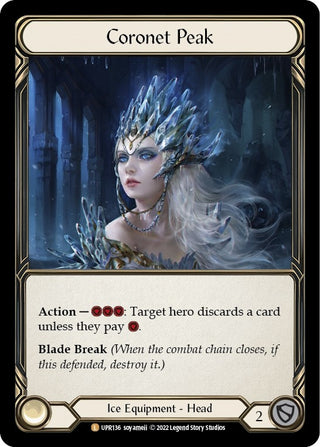 Coronet Peak (136) [UPR] - Flesh and Blood TCG Single