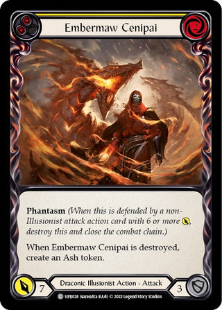 Embermaw Cenipai (Yellow) (28) [UPR] - Flesh and Blood TCG Single