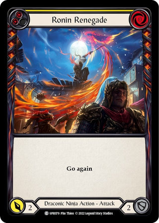 Ronin Renegade (Yellow) (79) [UPR] - Flesh and Blood TCG Single