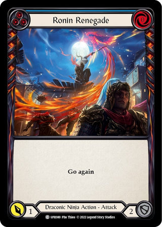 Ronin Renegade (Blue) (80) [UPR] - Flesh and Blood TCG Single