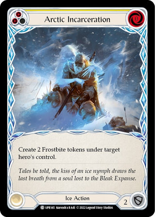 Arctic Incarceration (Yellow) (145) [UPR] - Flesh and Blood TCG Single
