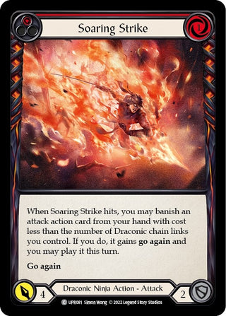 Soaring Strike (Red) (81) [UPR] - Flesh and Blood TCG Single