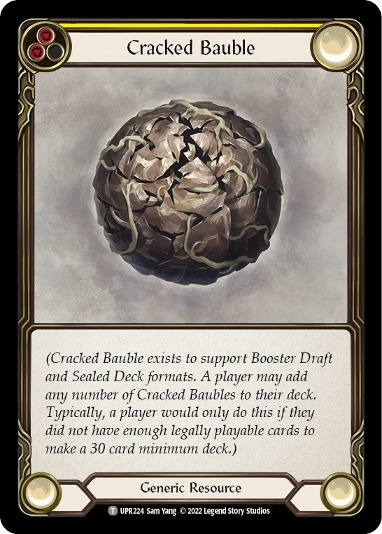 Cracked Bauble (0) [UPR] - Flesh and Blood TCG Single