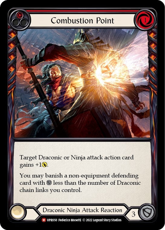 Combustion Point (50) [UPR] - Flesh and Blood TCG Single