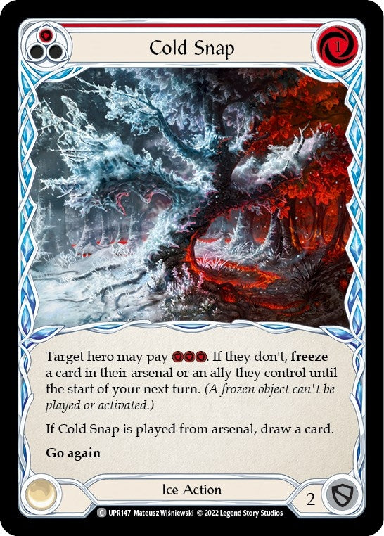 Cold Snap (Red) (147) [UPR] - Flesh and Blood TCG Single