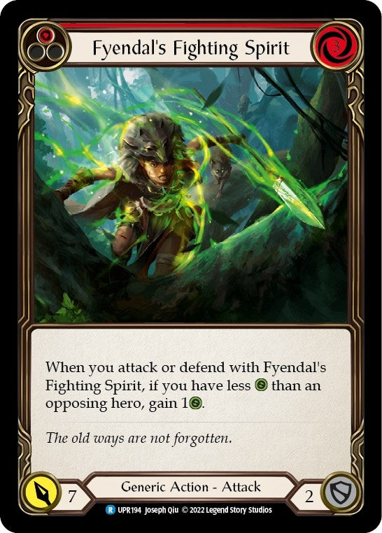 Fyendal’s Fighting Spirit (Red) (194) [UPR] - Flesh and Blood TCG Single