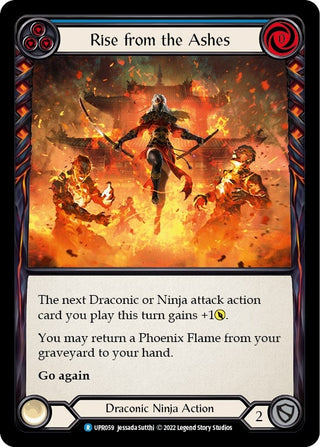 Rise from the Ashes (Blue) (59) [UPR] - Flesh and Blood TCG Single