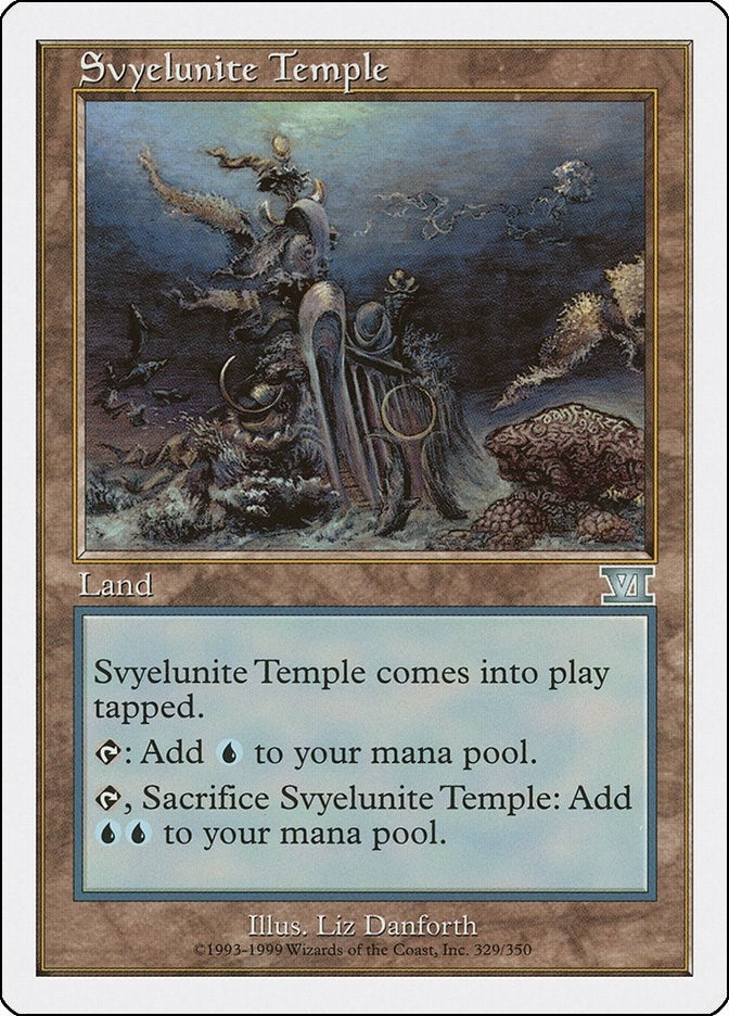 Svyelunite Temple (329) [6ED] - MTG Single
