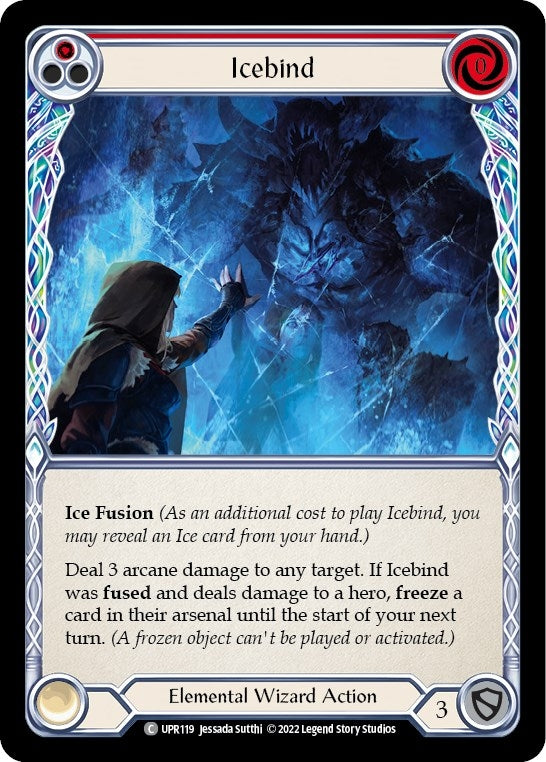 Icebind (Red) (119) [UPR] - Flesh and Blood TCG Single