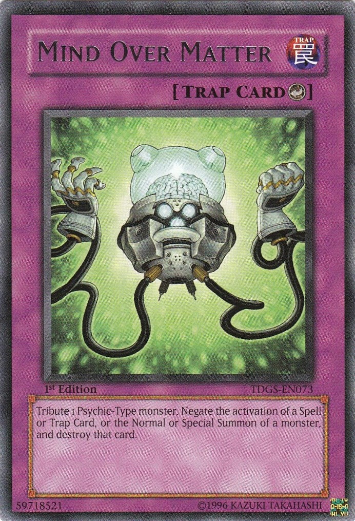 Mind Over Matter (73) - YuGiOh Single