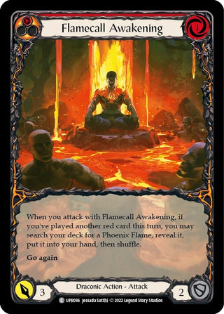 Flamecall Awakening (Extended Art) (96) [UPR] - Flesh and Blood TCG Single