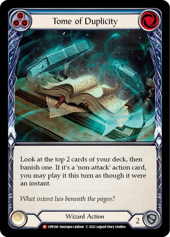 Tome of Duplicity (168) [UPR] - Flesh and Blood TCG Single