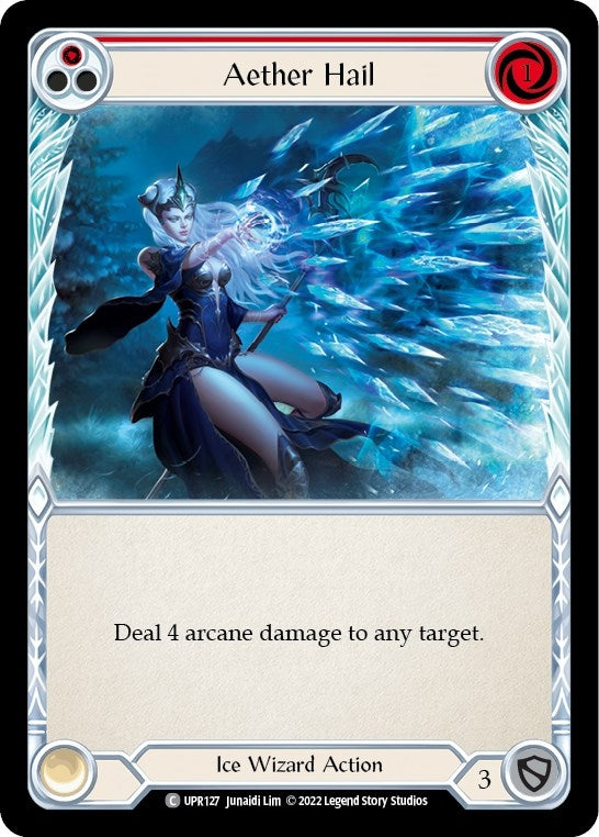 Aether Hail (Red) (127) [UPR] - Flesh and Blood TCG Single