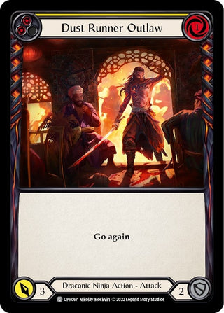 Dust Runner Outlaw (Yellow) (67) [UPR] - Flesh and Blood TCG Single